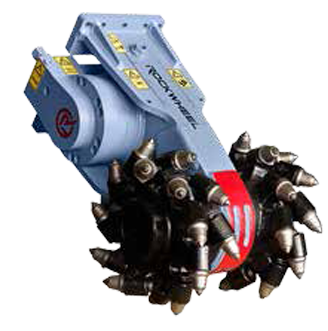 Rockwheel G5 / G5 TWIN for excavators from 3 - to 12 t